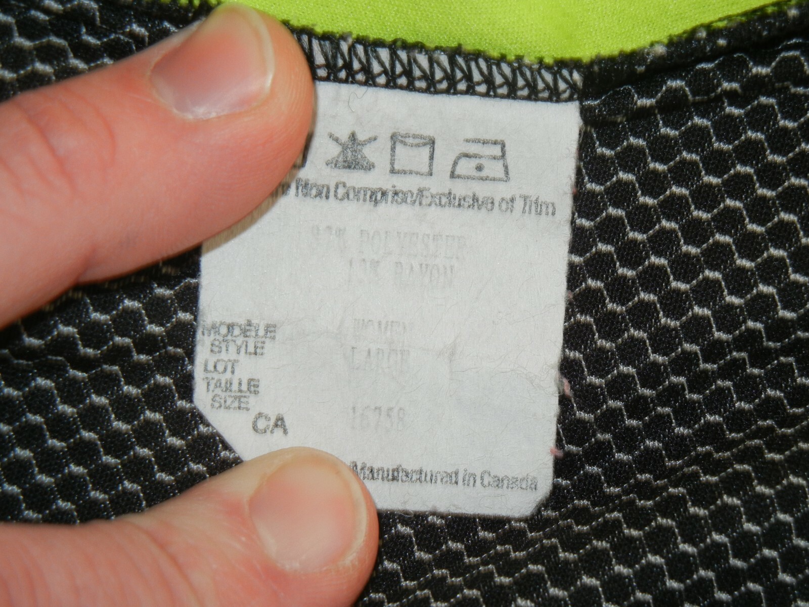 FILA MAGLIA CANOTTAGGIO CANADIAN MASTERS Canada Crew Team corsa triathlon taglia donna GRANDE