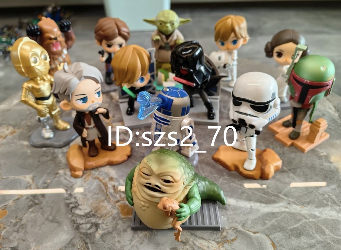 12pcs + Secret - Authentic POP MART Toy Star Wars Mini