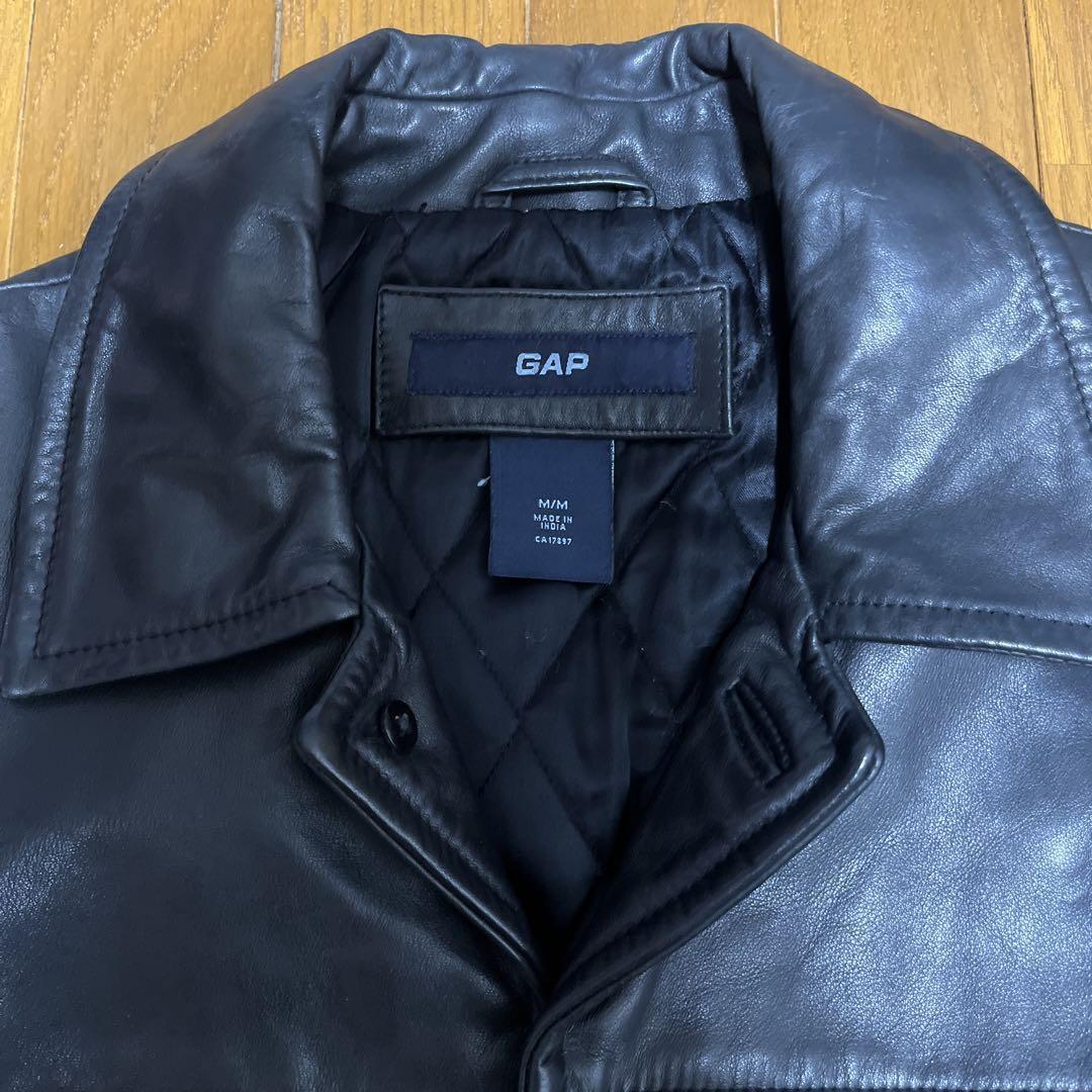 90s Old Gap Leather Car Coat 野村訓市着同一商品|ファッション 90s Old Gap Leather Car Coat 野村訓市着同一商品|ファッション