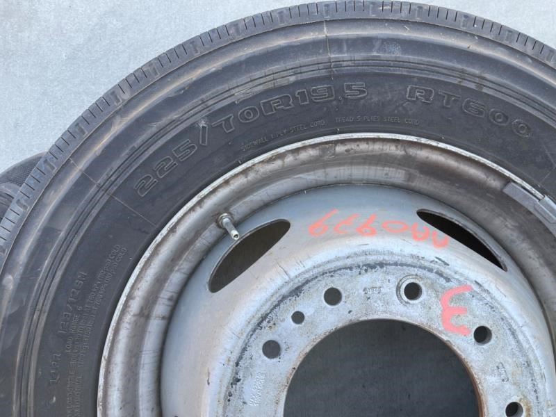 USED 2008 FORD F53 RV STEEL WHEEL 19.5 X 6.0 10 LUG SHIP NO TIRE