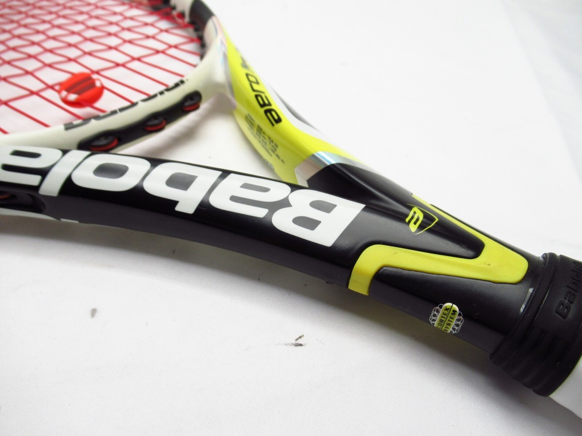 ✨人気✨BabolaT バボラ aero Pro Drive 2010 NOS** 2010 BABOLAT AERO PRO DRIVE + TENNIS RACQUET (4 3/8