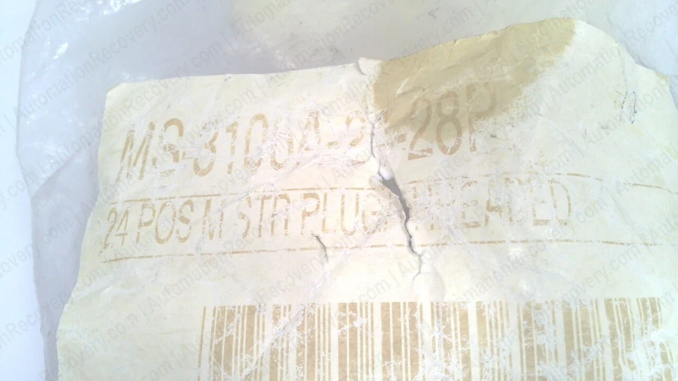 AMPHENOL MS-3106A-24-28P CIRCULAR CONNECTION PLUG, NEW* #312153 - Image 2 of 4