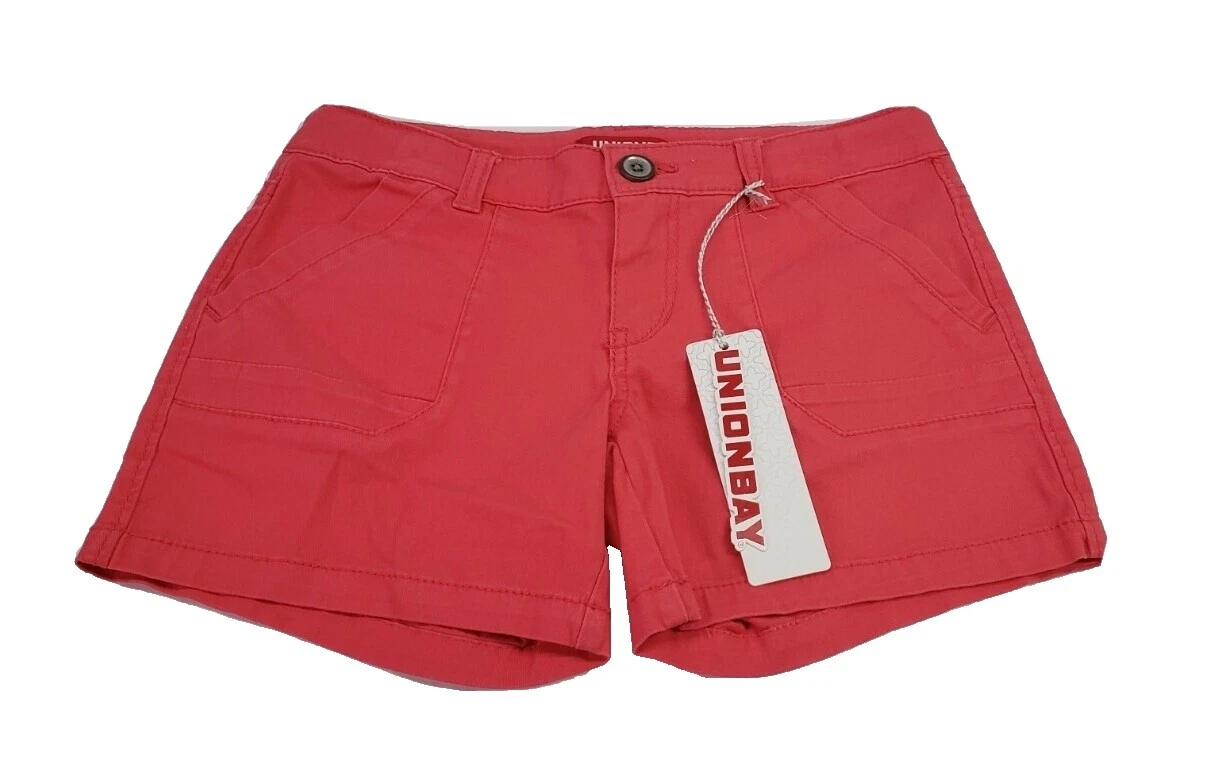 Однотонные шорты для женщин UNIONBAY