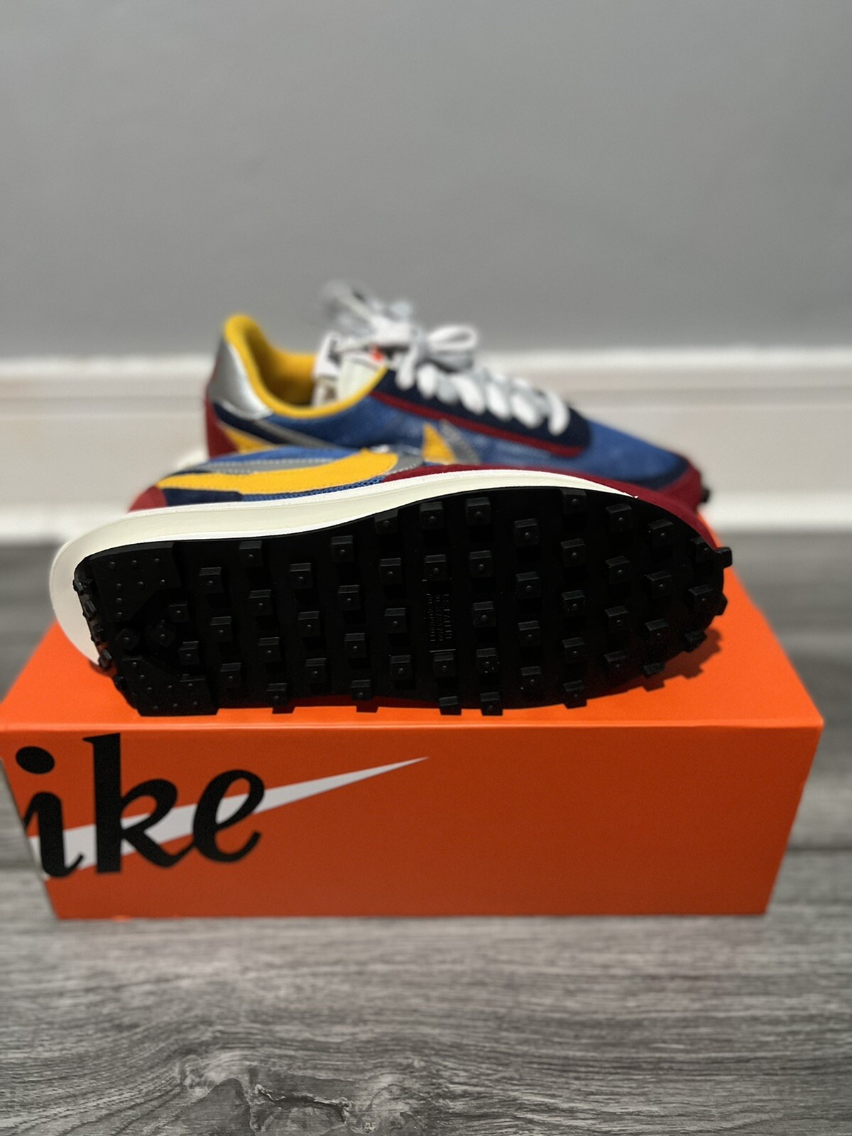 SACAI X NIKE Size UK 5.5 Nike LDWaffle x Sacai Varsity Blue 2019