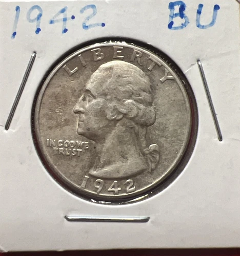 1942 Washington Quarter - BU - 90% Silver