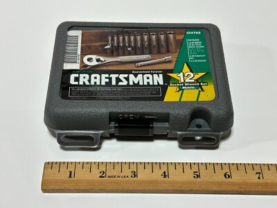 🇺🇸Craftsman Tools USA 34782 12pc Metric 1/4
