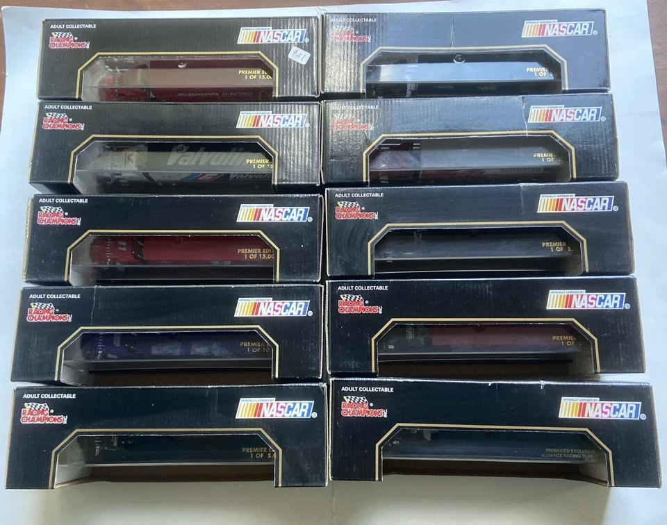 1993 Racing Champions 1:87 Transporter Premier Edition Limited Edition LOT OF 10 - Image 2 of 4