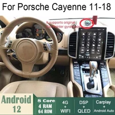 Car Android Gps Navigation Wifi 10.4" For Porsche Cayenne 11-18 Radio Carpaly