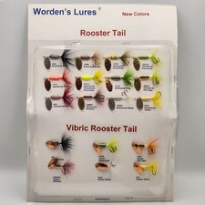 Yakima Wordens Lures Rooster Tail Vibrick Roo...