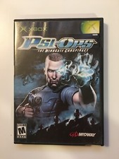 Psi-Ops Mindgate Conspiracy (Microsoft Xbox, 2004) Authentic Disc & Rental Box