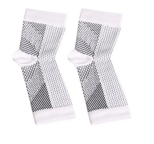 Best PLANTAR FASCIITIS Foot Feet Pain Relief Compression Sleeve Heel Ankle Socks - Picture 2 of 4