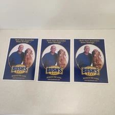 3 Bush's Best Baked Beans Signed Jay And Duke 5x7 Photos