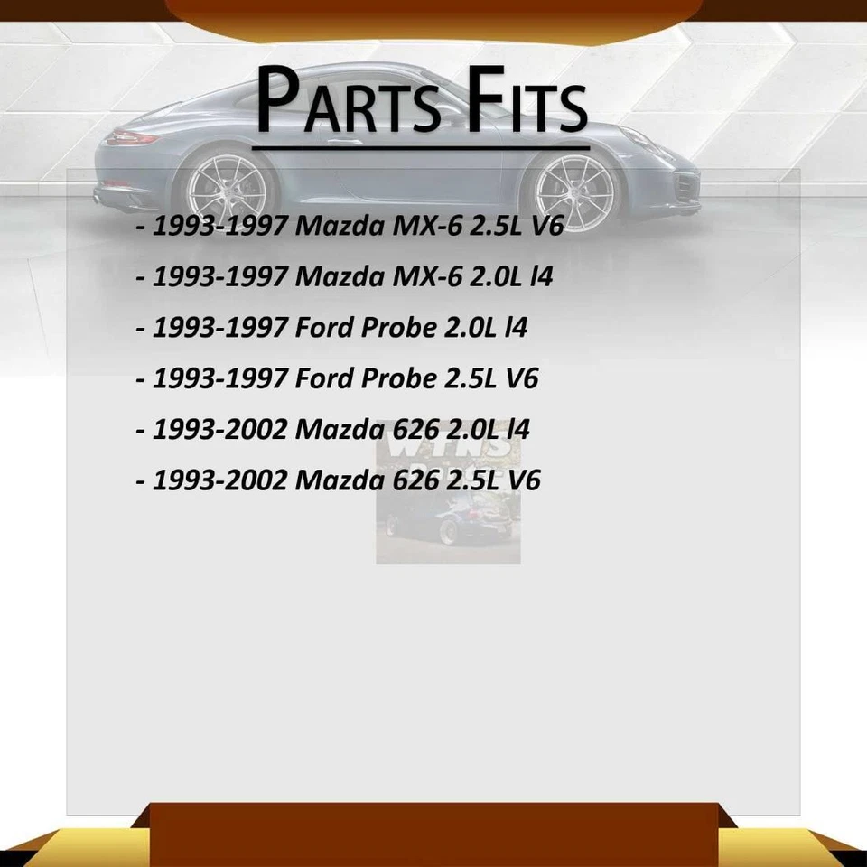 Se adapta a Ford Probe Cardone 1993 1994 1995 1996 1997 eje delantero 2x CV Foto 2 de 4