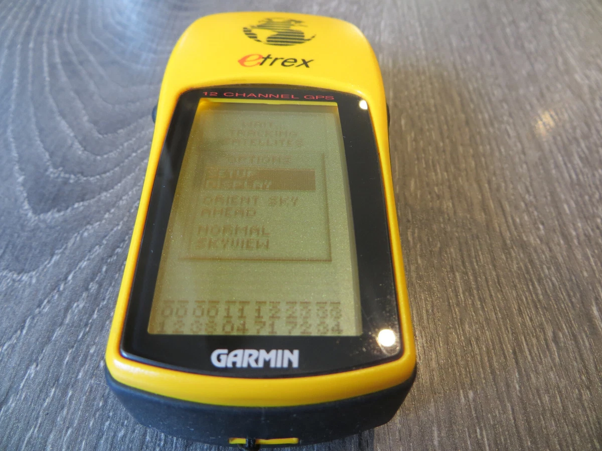 Garmin etrex sale yellow