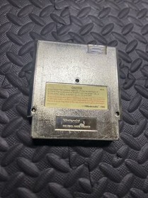 Zelda II: The Adventure of Link Gold Circle Seal (Nintendo NES) Cart , Manual