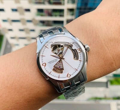 Hamilton Jazzmaster Open Heart Auto | eBay