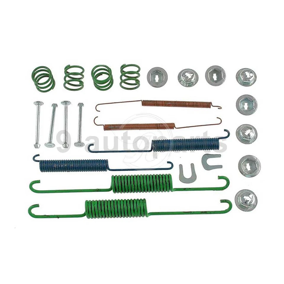 Kit de tambores y zapatas de freno trasero y herrajes para Honda Passport 1994 1995 1996 1997 Foto 3 de 4