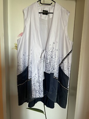 AY-SEL Damen Sommer Weste, Cardigan Gr.52 Neu