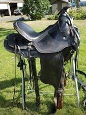 Slick forl custom trail saddle by Everett Olson