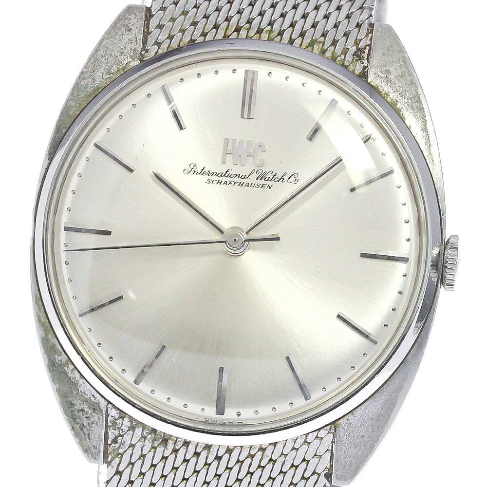 IWC SCHAFFHAUSEN Old Inter Cal.403 Silver Dial Hand Winding IWC SCHAFFHAUSEN Old Inter Cal.403 Silver Dial Hand Winding