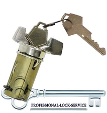 Lebaron 5th Avenue 77-89 ONLY TILT WHEEL Ignition Switch Lock Cylinder 2 Key