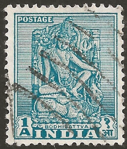 INDIA भारत 1949 Bodhisattva Scott 210 Used-LH - 第 1/1 張圖片