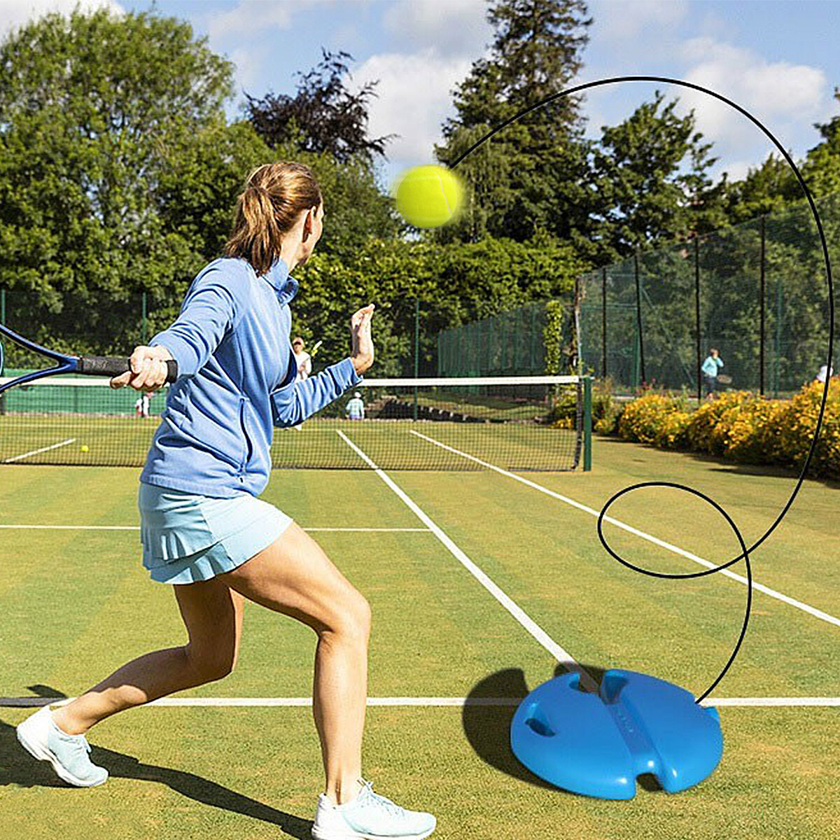 1/3x Tennis training Swingball Replacement Ball Tether Adjustable Rope