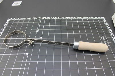 JEWELERS SMELTERS MINING 3'' ALUMINA CERAMIC POT STEEL/WOOD HANDLE BRAND NEW