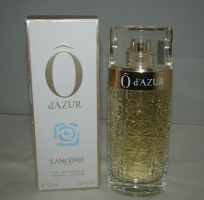 O D'Azur by Lancome Eau de Toilette 2.5 fl.oz/75 ml New with Box