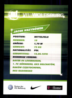Emre Öztürk Autogrammkarte VfL Wolfsburg 2007-08 Original Signiert + A