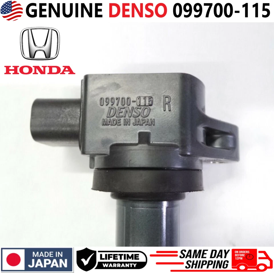 Bobinas de encendido OEM DENSO x4 para Honda 2002-2011 2,0 L I4 2,4 L I4, 30520-PNA-007 Foto 3 de 4