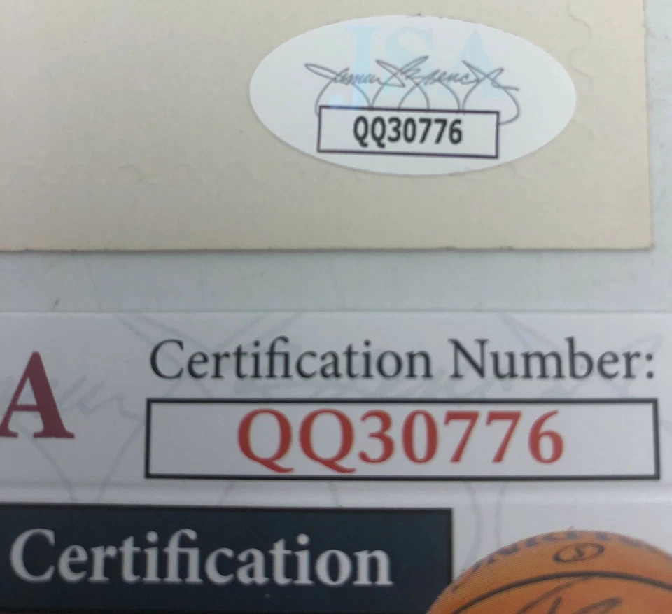 Tarjeta de hockey auténtica Bobby Hull 1970 Topps OPC pegatina autógrafo firma JSA Foto 4 de 4