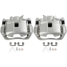 Front Left Right Brake Calipers 2x For 2009-2019 Honda Fit 2011-2015 Honda CR-Z