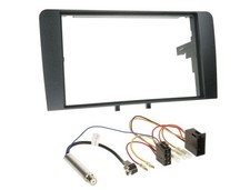 Einbauset Doppel DIN Autoradio für Audi A3 8P 2003-2006 ISO