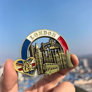 London Fridge Magnets Metal