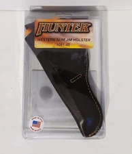 New Western Slim Jim Holster 1081-40 Right Hand, Brown Made in USA