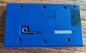 Nintendo Game & Watch Manhole NH-103 Wide Screen 1983 Discolored Battery Plate