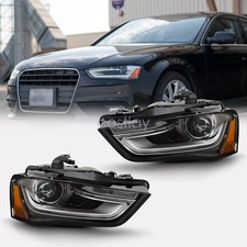 AU2502181 For 2013-2016 Audi A4 S4 Xenon/HID Headlight W/O AFS Pair Side