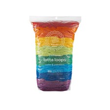 Quality Cotton Weaving Loops in Rainbow Colors   7  Traditional Size  Weave ...