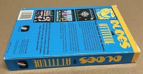DUDES WITH ATTITUDE Game complete with Box & Manual Nintendo NES