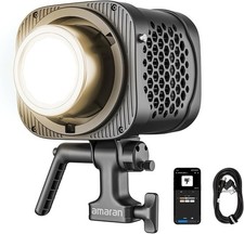 amaran Halo 300x Bi-Color LED Continuous Lighting Unit, APP Control, AC-Powered