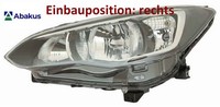 Abakus 220-1130R-LDEM2 Hauptscheinwerfer Rechts Scheinwerfer FüR Subaru