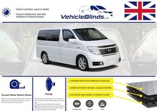 Thermal Blinds For Nissan Elgrand (2002-2010) E51