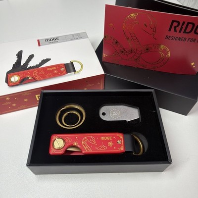 RARE!! RIDGE WALLET KEYCASE - YEAR OF THE SNAKE 2025 CHINESE NEW YEAR NEW IN BOX