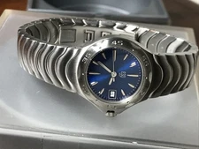 ESQ Stainless Steel Watch 5088 With Blue Dial - New In Box