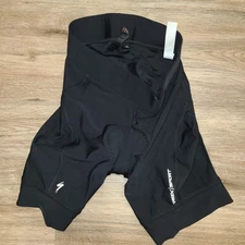 Specialized RBX women M Black Padded Cycling Lycra Shorts Compression