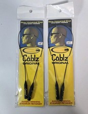 Cablz Original Eyewear Retainer Fits Most Frames 14" Cable Length 2 Pairs