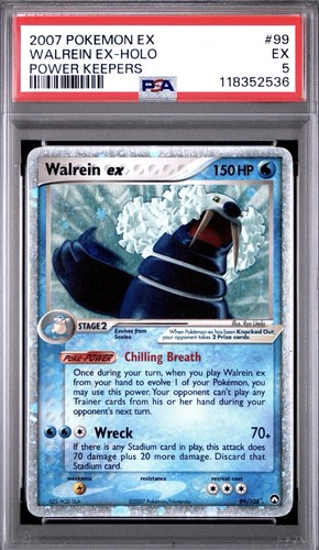 Walrein ex graded PSA 5 for sale on eBay