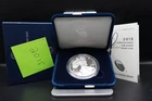 2015-W Proof $1 American Silver Eagle Box, OGP & COA #1