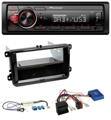 Pioneer MP3 1DIN DAB USB CAN Bus Car Stereo for VW Seat Skoda Diversity Piano